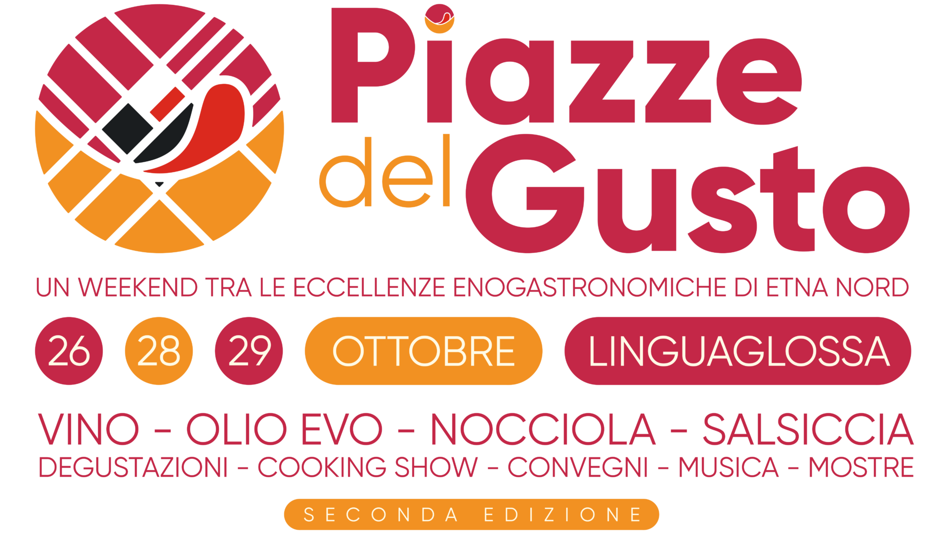 piazze del gusto linguaglossa 2023 hero Piazze del Gusto Linguaglossa Logo